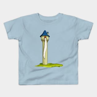 Gnomepunzel's Tower of Whimsy Kids T-Shirt